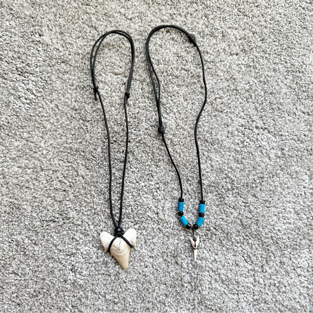 Shark Tooth Necklaces